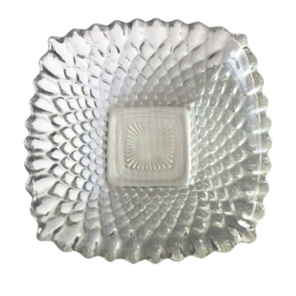Vintage Decor Other - 💎✨ Elegant Crystal Glass Serving Dish 🍉🍭